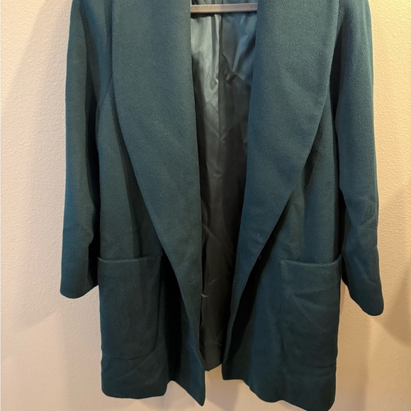 VINTAGE Green Forecaster of Boston Wool Coat with Women’s Union Tag - Picture 7 of 9